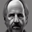 AI-generated portrait of filmmaker Brian De Palma