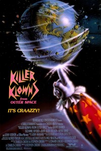 Movie poster for Killer Klowns from Outer Space (1988)