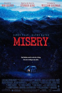 Movie poster for Misery (1990)