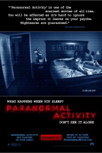 Movie poster for Paranormal Activity (2007)