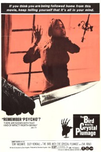 Movie poster for The Bird with the Crystal Plumage (1970)