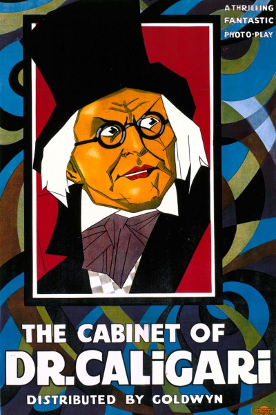 Movie poster for The Cabinet of Dr. Caligari (1920)