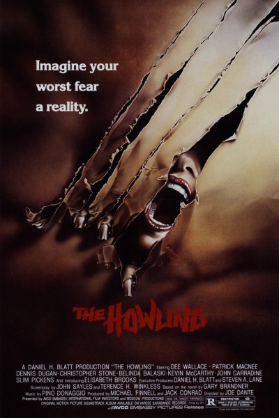 Movie poster for The Howling (1981)