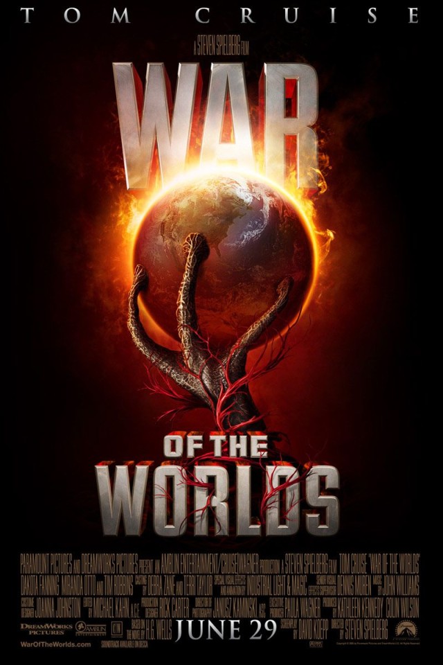 Movie poster for War of the Worlds (2005)