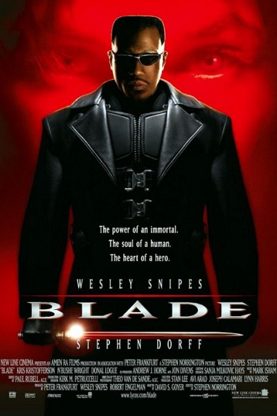 Movie poster for Blade (1998)