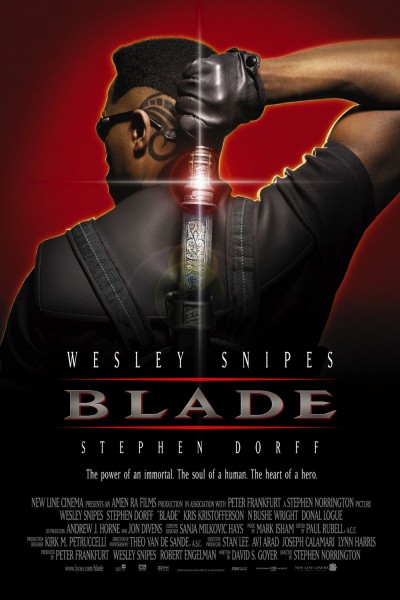 Movie poster for Blade (1998)