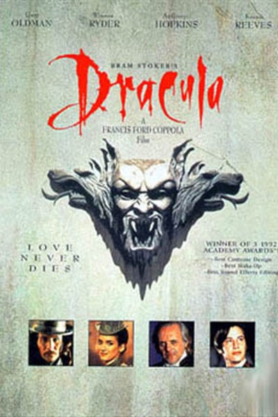 Movie poster for Bram Stoker's Dracula (1992)