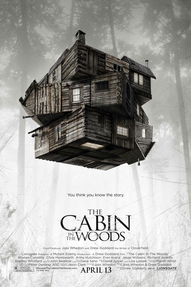 Movie poster for The Cabin in the Woods (2011)