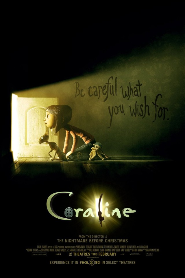 Movie poster for Coraline (2009)