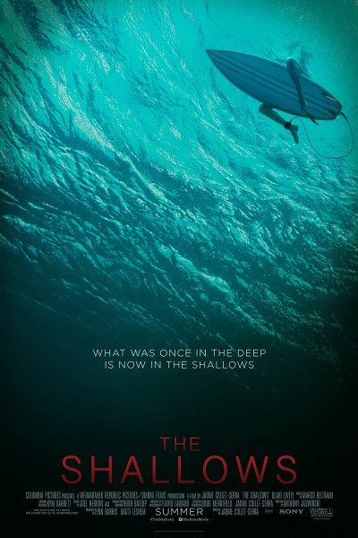 Movie poster for The Shallows (2016)