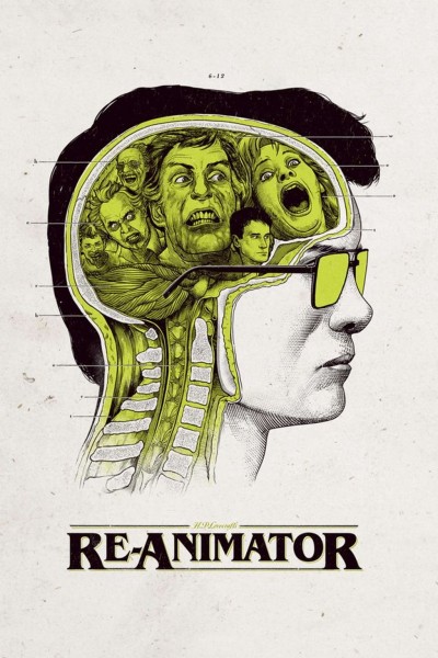 Movie poster for Re-Animator (1985)