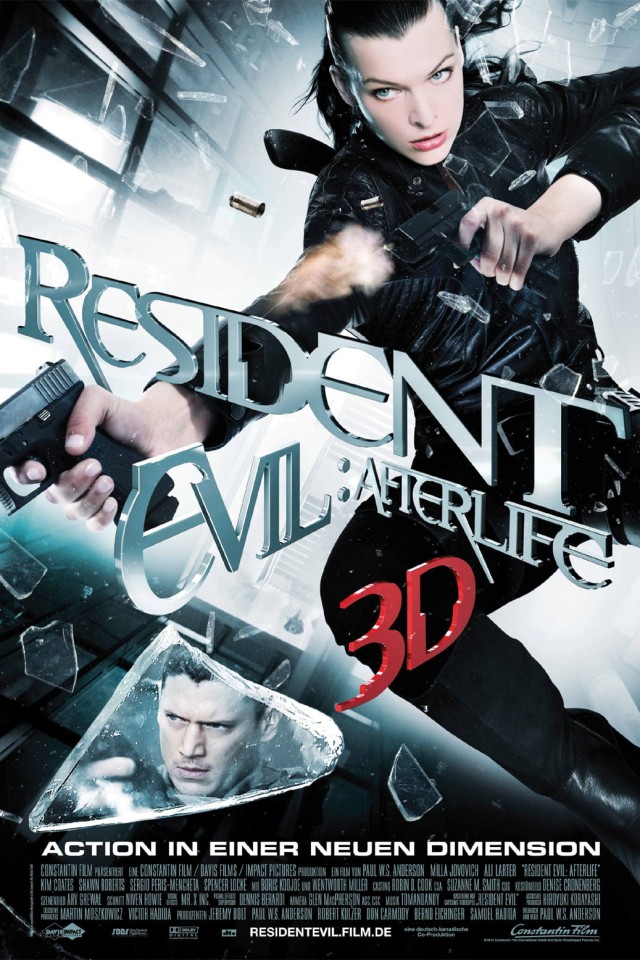 Movie poster for Resident Evil: Afterlife (2010)