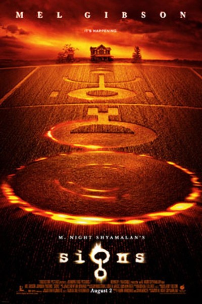 Movie poster for Signs (2002)