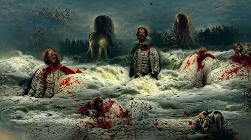 AI-generated artwork: What's In a Horror Movie Rating?